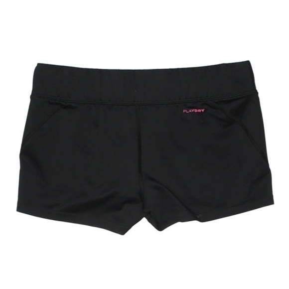 Reebok Black Spandex work out active short shorts medium - Picture 2 of 6